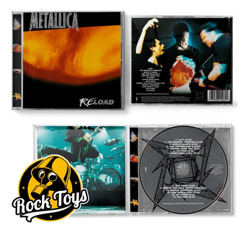 Metallica - Reload 1997 Cd Vers. Usa (Reacondicionado)