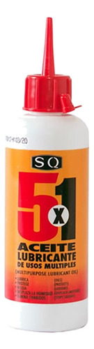 Aceite Sq 5x1 Gotero Lubricante De Usos Multiples 115cc