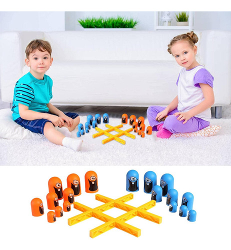 Qipai Tic-tac-toe Juego De Vasos Apilables Portátil For Bebé