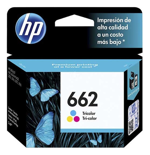 Cartucho Original Hp 662 Negro O Color