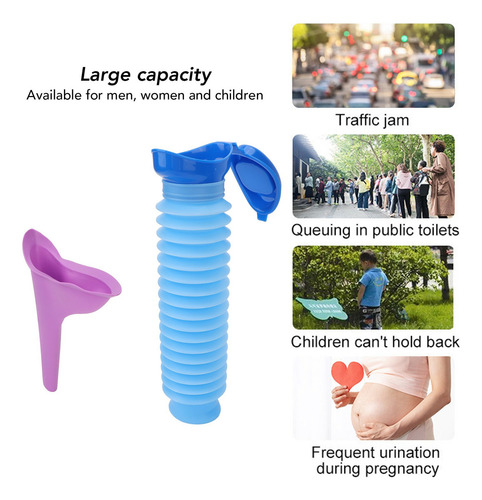 Dispositivos Urinarios Urinal Orinal Femenino Kit Mujer/niño