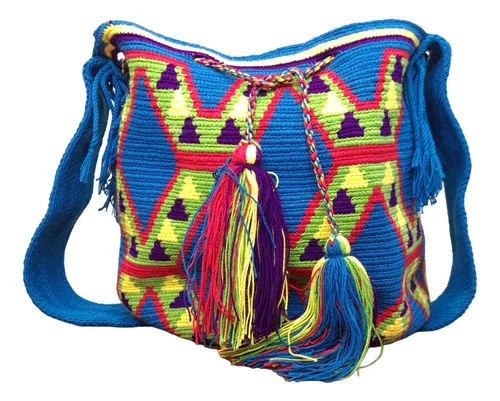 Bolsa colombiana tejida hot sale
