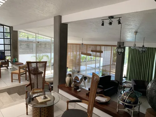 Hermosa Casa Contemporánea En Venta, Frente Al Fairway, Club De Golf Santa Fe, Morelos
