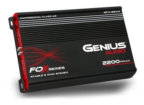 Amplificador Genius 4 Canales Gfx-75x4