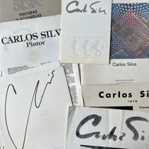 Comprar Carlos Silva - Lote De 9 Catálogos Y Otros
