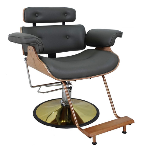 Sillón Elegante Hidráulico Barber Silla Barbería Reclinable