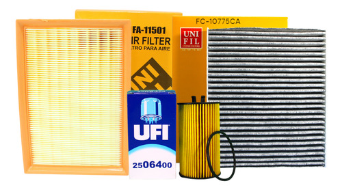 Kit Afinación Para Trax 1.4t 2018-2021 5w30 Api Sp Aire Acei