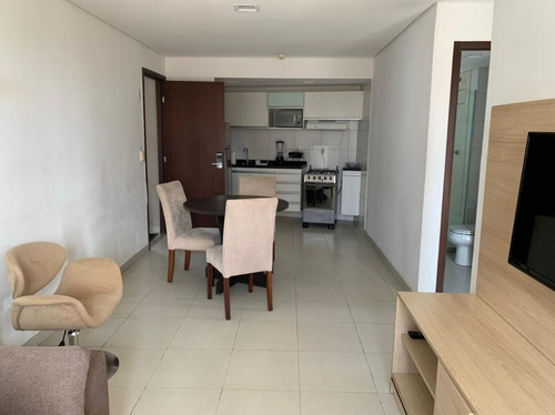Imagem 4 de 9 de Flat Com 2 Quartos Para Alugar, 65 M² Por R$ 3.700/mês Com Taxas - Boa Viagem - Recife/pe - Fl0027