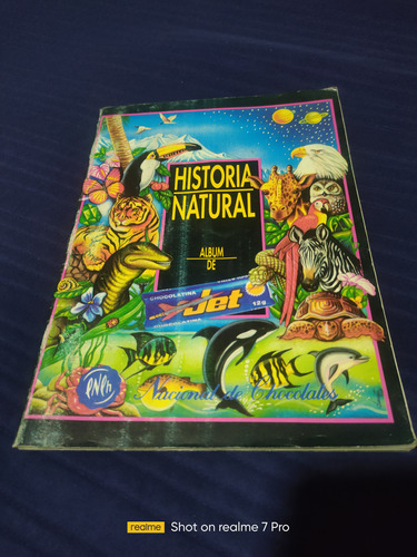 Álbum Historia Natural De Jet Portada Negra Faltan 80