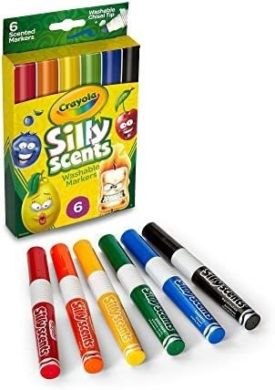 Imagen 5 de 12 de Marcadores Con Aromas Crayola Silly Scents X6u Pack X1