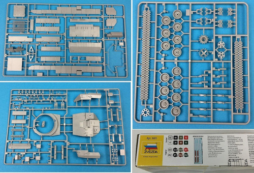 Tbmp T-15 Armata Russ.fighting Vehicle By Zvezda # 3681 1/35
