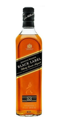Imagen 2 de 3 de Johnnie Walker Black Label Blended Scotch 12 escocés 750 mL