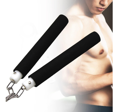 2 Palo De Práctica De Nunchakus Para Profesionales De Artes
