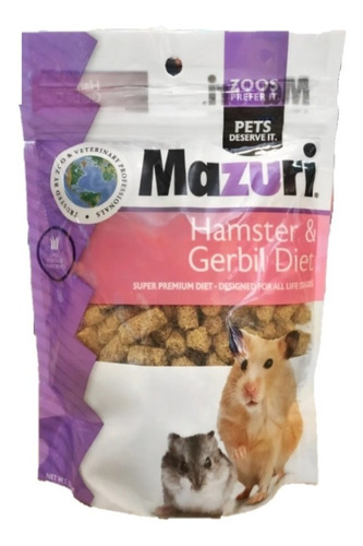 Hamster & Gerbil Diet Mazuri 350 Gr