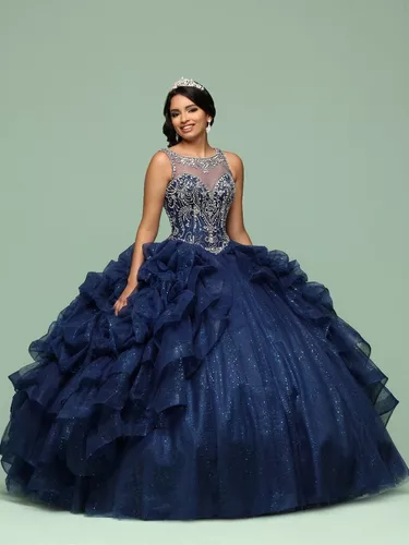 Vestido Xv Años Azul Excelente Diseño en venta en Mérida Yucatán por sólo $  8,  Mexico