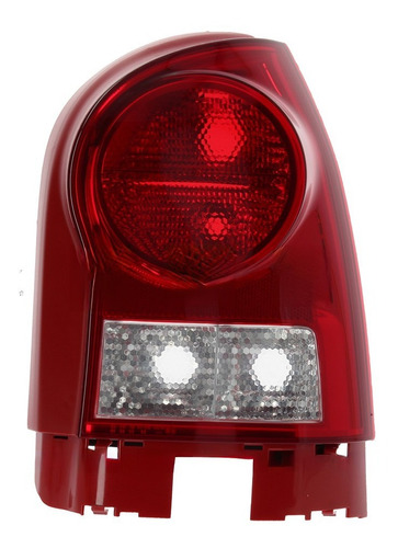 Faro Trasero Gol G4 2007 Base Rojo C/ Retroceso Cristal Der