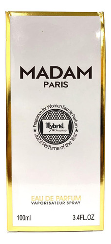 Perfume Madam Paris De Hybrid & Company, 100 Ml