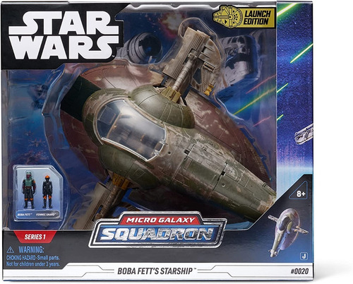 Star Wars Boba Fetts Starship Micro Galaxy Squadron 