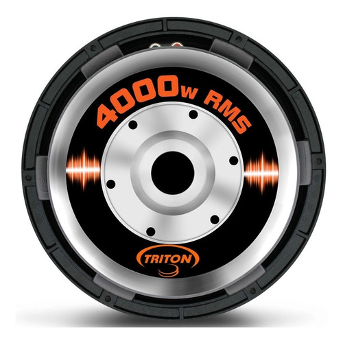 Auto Falante Triton 1 Unidade 12 Pol 4000 Rms 2 Ohm Ultimos (Usado)