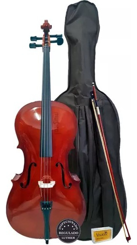 Violoncelo Vivace 3/4 Cmo34 Cello Profissional Oferta!