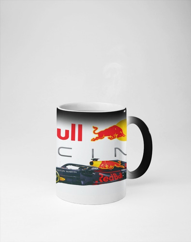 Taza Mágica  De Ecuderia Red Bull Racing Formula 1 - F1