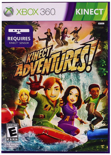 Jogo Xbox 360 Kinect Adventures Mídia Física Novo Lacrado