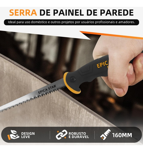 Serra Manual Painel De Parede 160mm