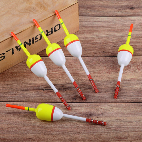 Orootl Flotadores De Pesca Y Bobbers 10 Piezas De Madera D