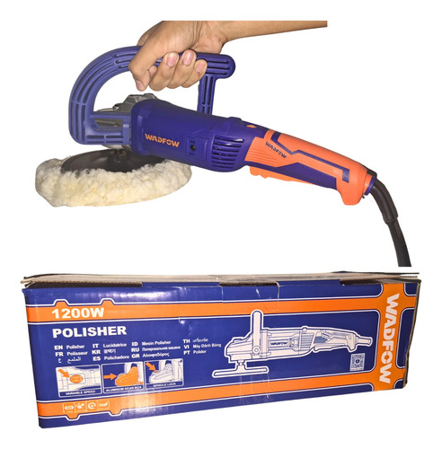 Pulidora Angular 1200w Profesional Wadfow Wae1512001
