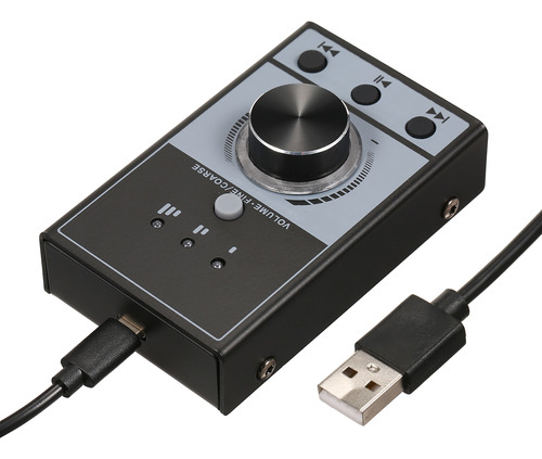 Controlador De Volumen Y Con Conector Usb Compatible Con Pla