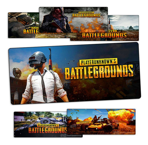 Mouse Pad Gamer Xl Antideslizante Con Diseños 80x30 Cm