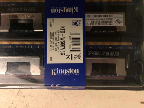 2 Gb Equipo (1 X 1 Gb ) 667mhz Ddr2 Kit Register Server
