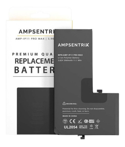 Cambio De Bateria Ampsentrix Compatible iPhone 11 Pro Max