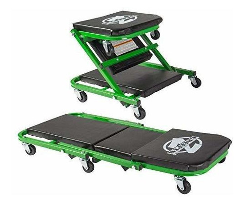 Pro-lift C-2036dg Negro / Verde 300 Lbs Mechanic Creeper