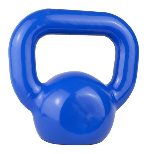 Kettlebell azul peso sales