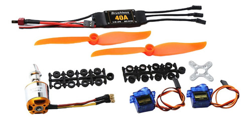 Motor Servo Sin Escobillas 2300kv, Helice Rc Car Racing