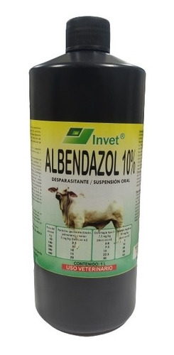Albendazol Desparasitante 1 Lt.
