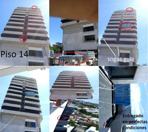 Imagen 7 de 10 de Subir Mueble Por Balcon Bajar Mudanza Soga Escalera N1