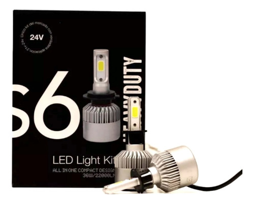 Lámpara Kit Cree Led Heavy Duty S6 H3 12v 24v 22000lm