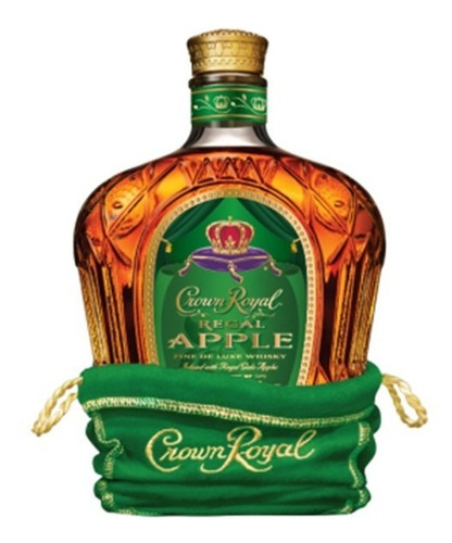 Whiskey Canadiense Crown Royal Apple 750 Ml
