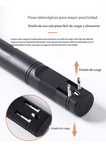 Ahuyentador De Mosquitos Eléctrico Recargable C1