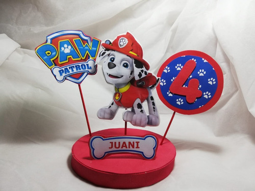 Centro De Mesa - Paw Patrol