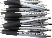 Comprar 25 Lapiceras Boligrafos Personalizados - Egresados