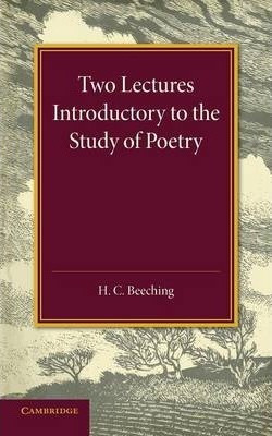Libro Two Lectures Introductory To The Study Of Poetry - ...