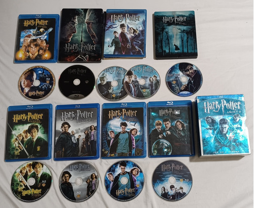 Harry Potter Todas Las Películas En Blu Ray Por 1200 Pesos