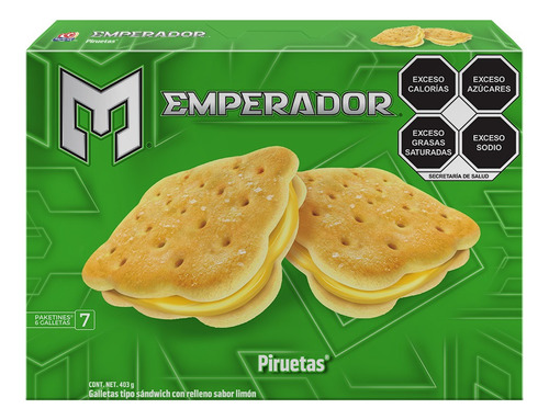 3 Pzs Gamesa Galletas Piruetas Emperador 403gr