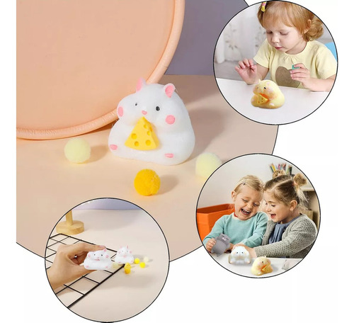 Zl Squeeze Hamster Squishy Toy For Aliviar El Estrés 2