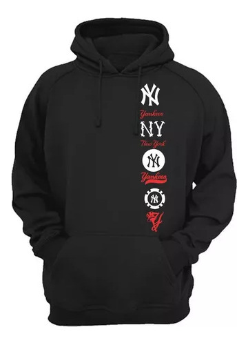 Buzo Canguro Yankees - Logos Md. 1 Unisex