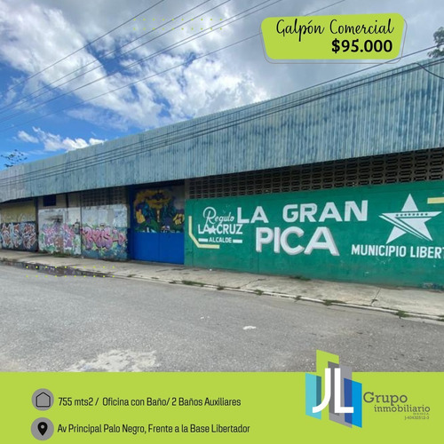 Imagen 1 de 9 de En Venta Galpón Comercial, Palo Negro