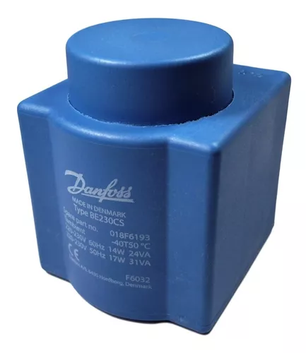 Bobina BE 220 BS Danfoss - Código 018F6714 